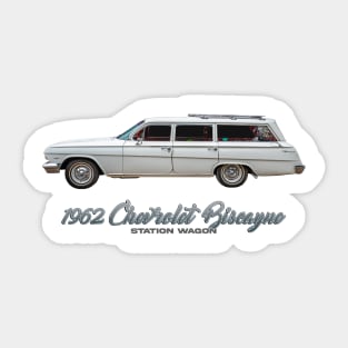 1962 Chevrolet Biscayne Station Wagon Sticker